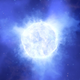 Artist’s impression of the disappearing star.